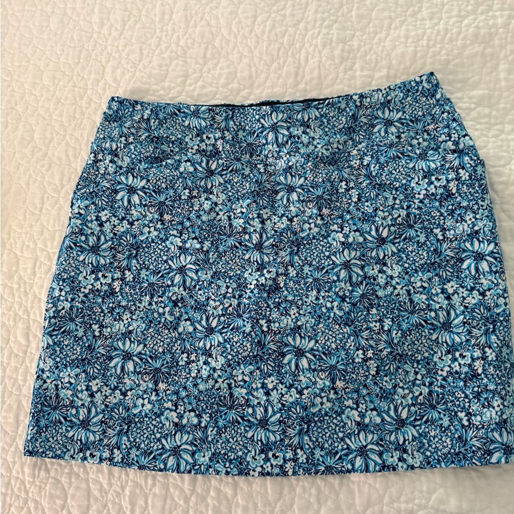 Lilly Pulitzer Floral Blue Women's Skort